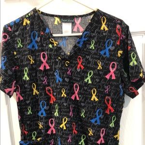 Womens Scrub Top—Medium